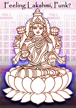Lakshmi - Hindu goddess of luck Lakshmi - Hindu goddess of luck