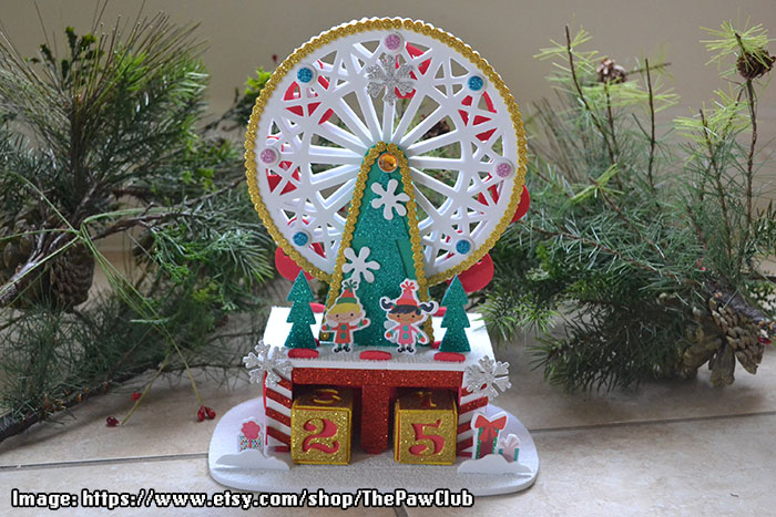 Christmas Countdown Ferris Wheel - ThePawClub