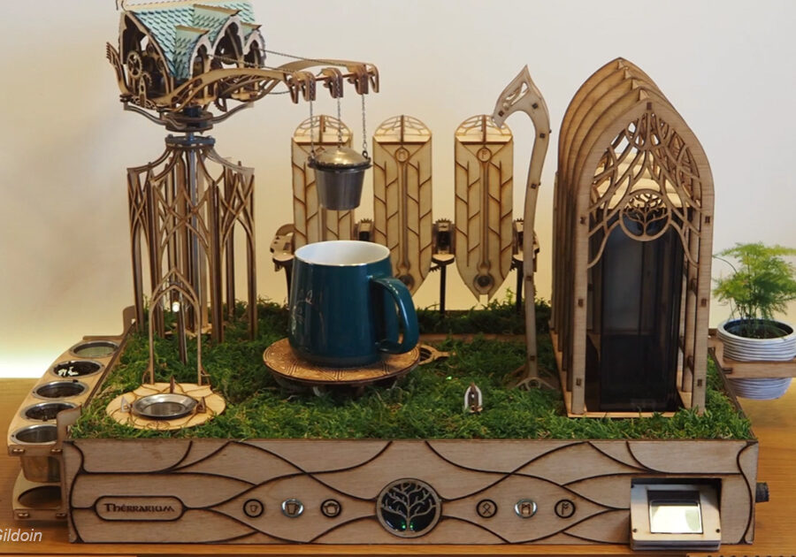 Therrarium, the Elvish Tea Machine by Samuel Goldoin